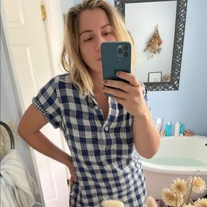 J.crew gingham dress